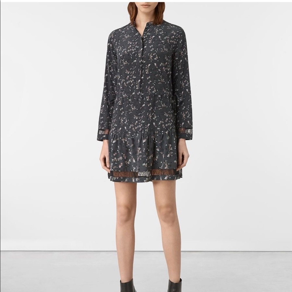 Allsaint Lin Blume dress US 00